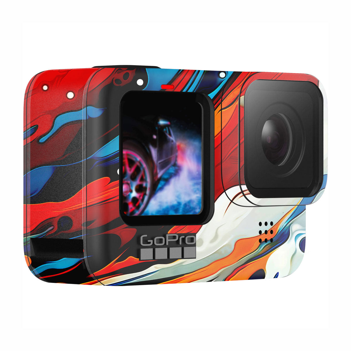 Fire & Ice Flow GoPro Hero 9 Camera Skins