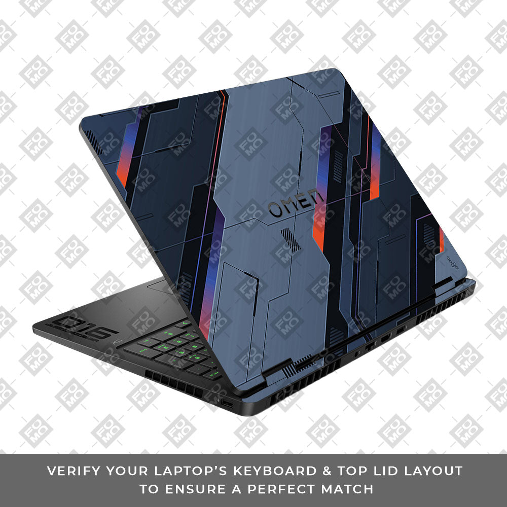 Virtual Cyberspace HP Omen Gaming 16 2025, 2026 Laptop Skin