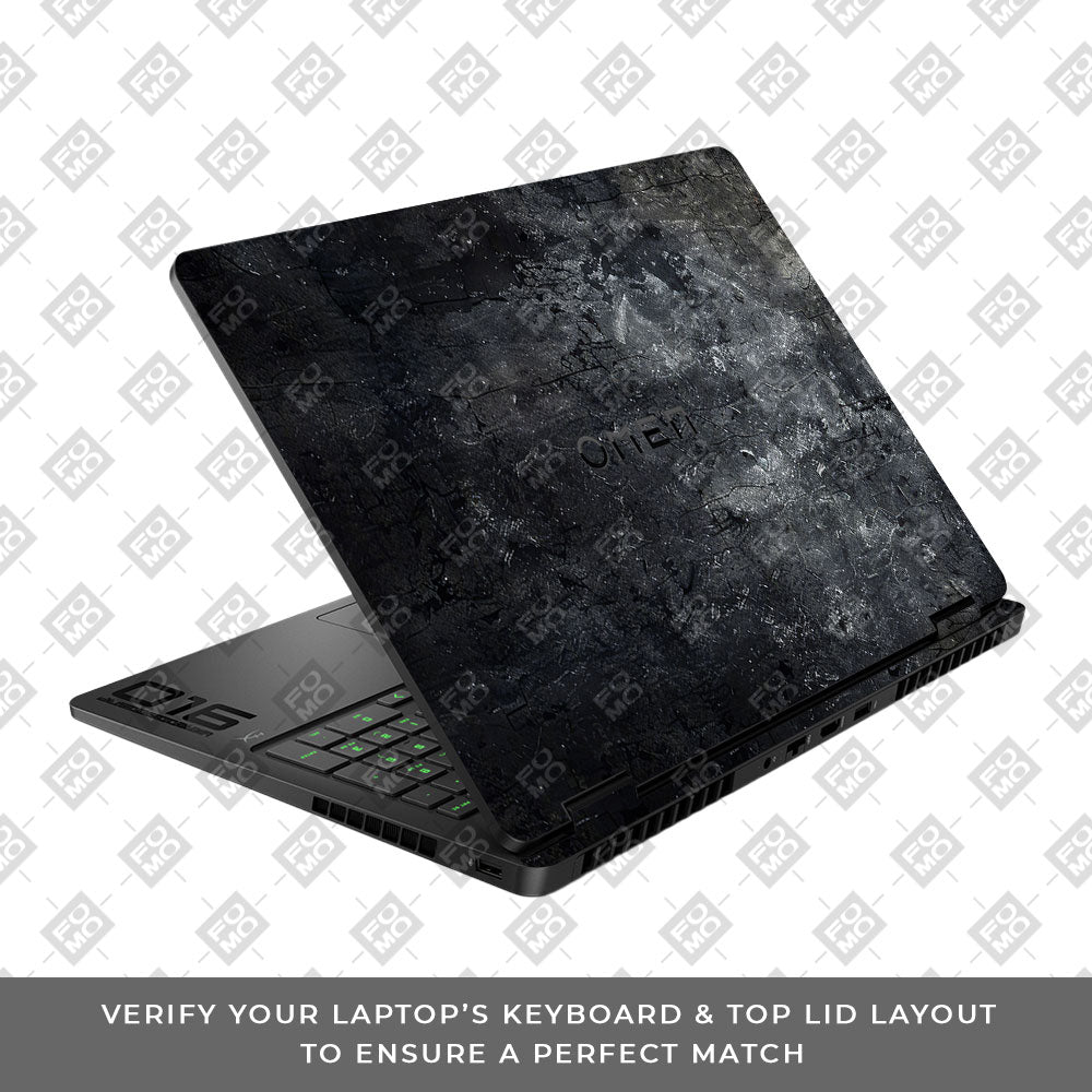 Dark Slate Armor HP Omen Gaming 16 2025, 2026 Laptop Skin