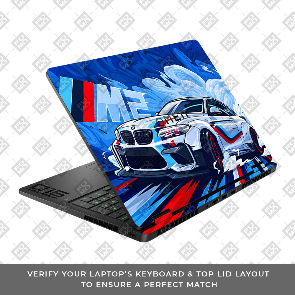 BMW M2 HP Omen Gaming 16 2025, 2026 Laptop Skin