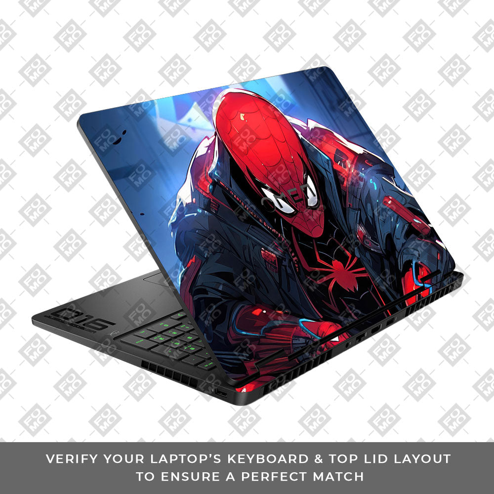 Spiderman Classic HP Omen Gaming 16 2025, 2026 3D Laptop Skin