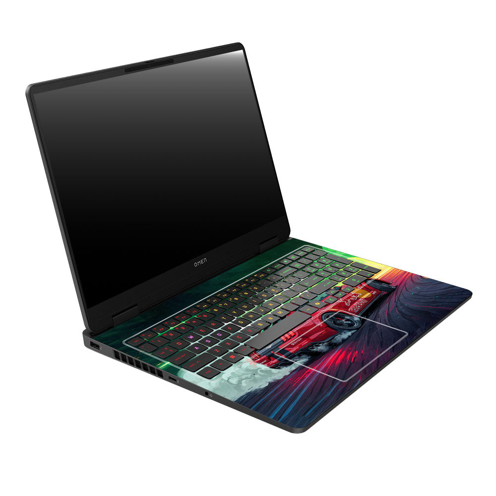 Mustang GT Red Bull Drift Beast HP Omen Gaming 16 2025, 2026 Laptop Skin