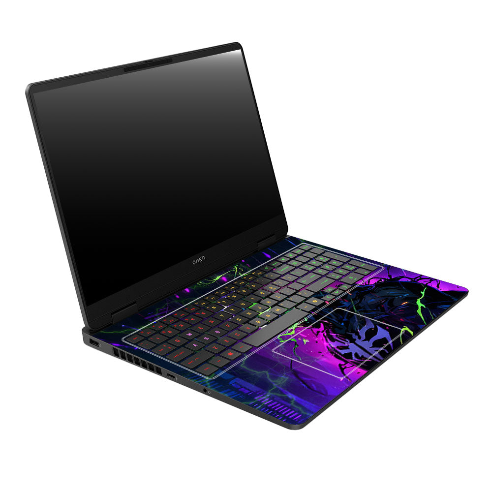 Venom Chaos Surge HP Omen Gaming 16 2025, 2026 3D Laptop Skin