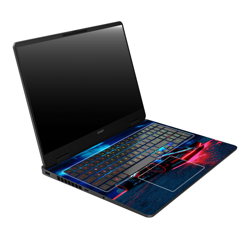 Fututristic Formula 1 HP Omen Gaming 16 2025, 2026 Laptop Skin