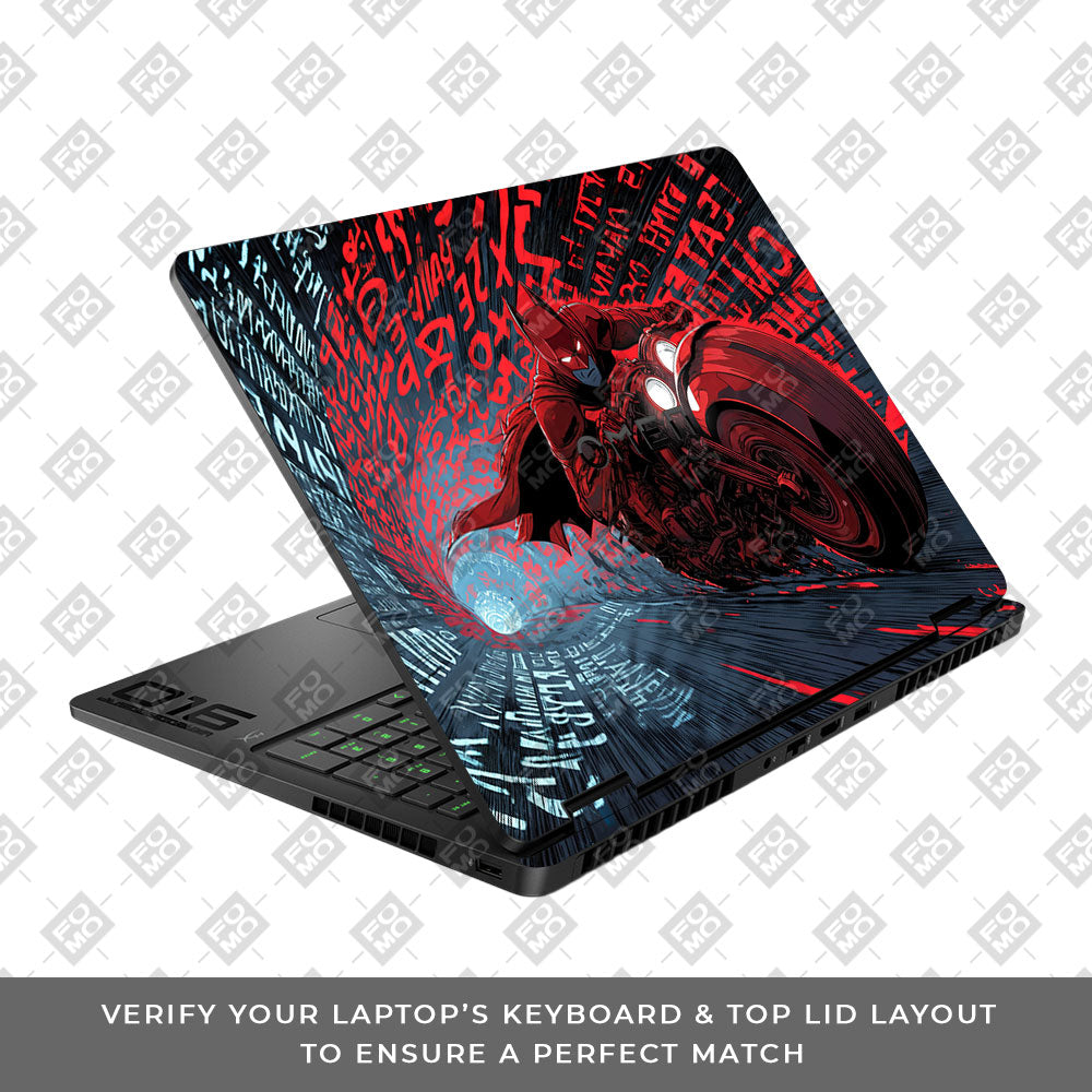 Dark Knight Overdrive HP Omen Gaming 16 2025, 2026 3D Laptop Skin