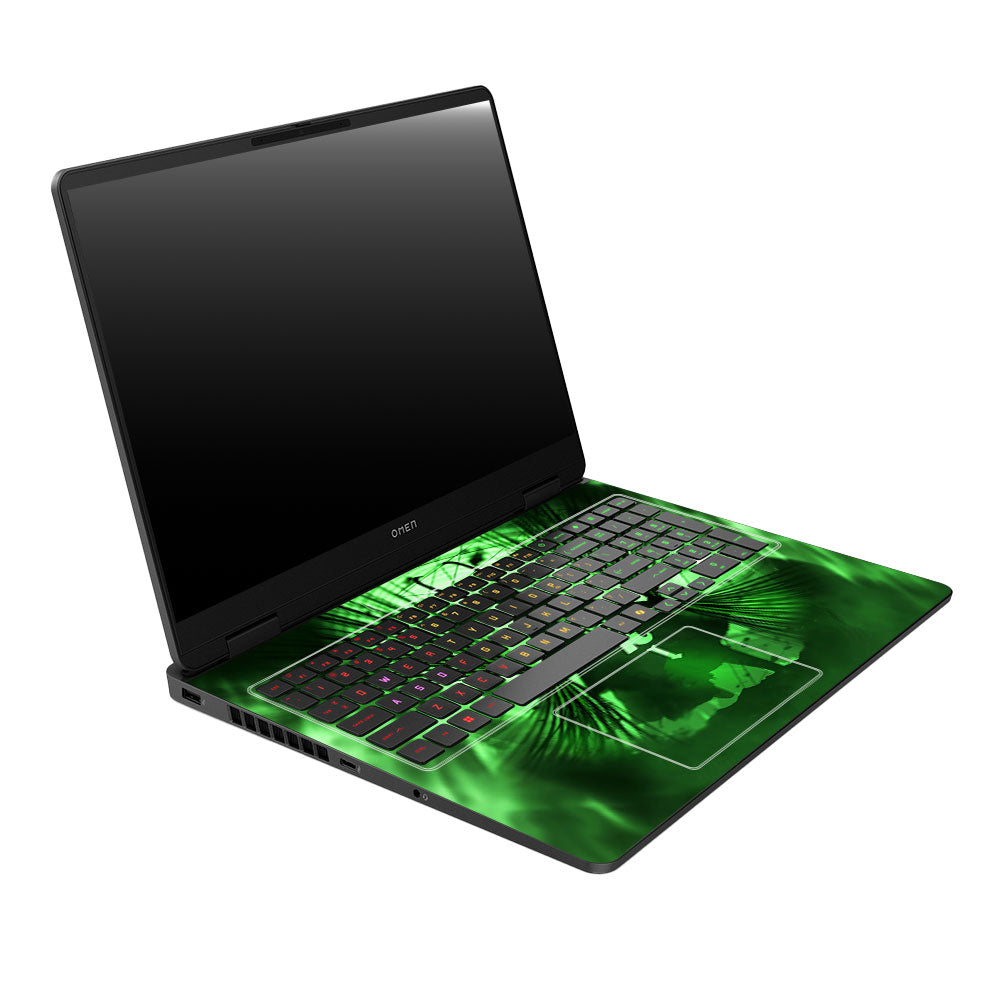 Loki's Green Aura HP Omen Gaming 16 2025, 2026 Laptop Skin