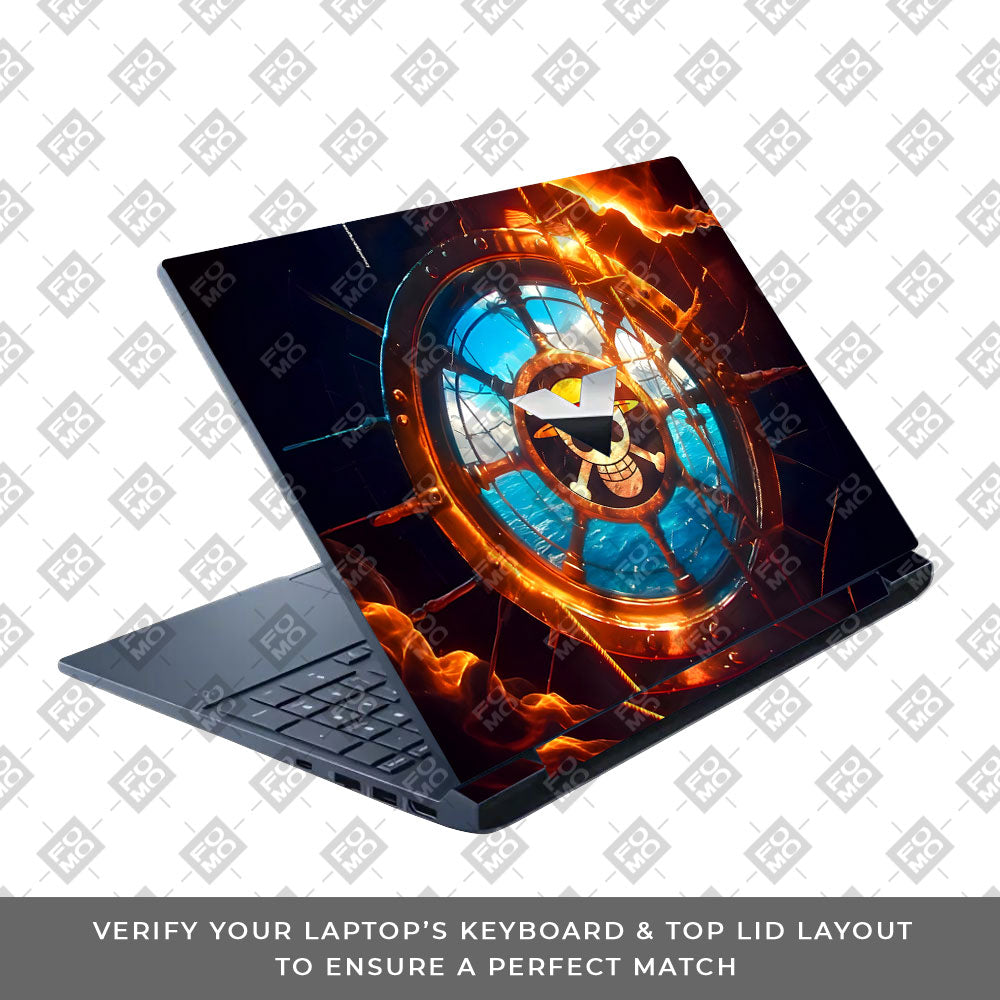 Straw Hat Pirates Emblem HP Victus Laptop Skin