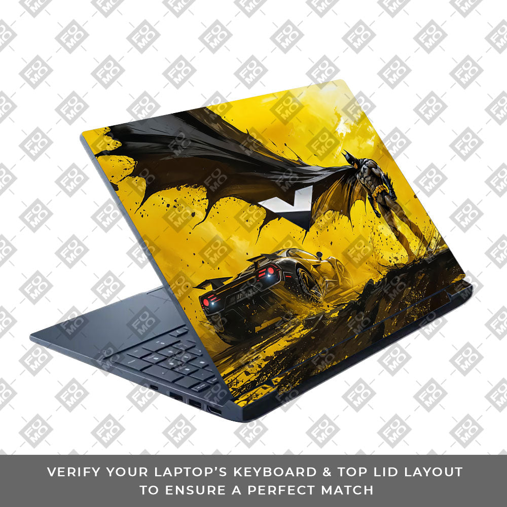 Dark Knight Velocity HP Victus Laptop Skin