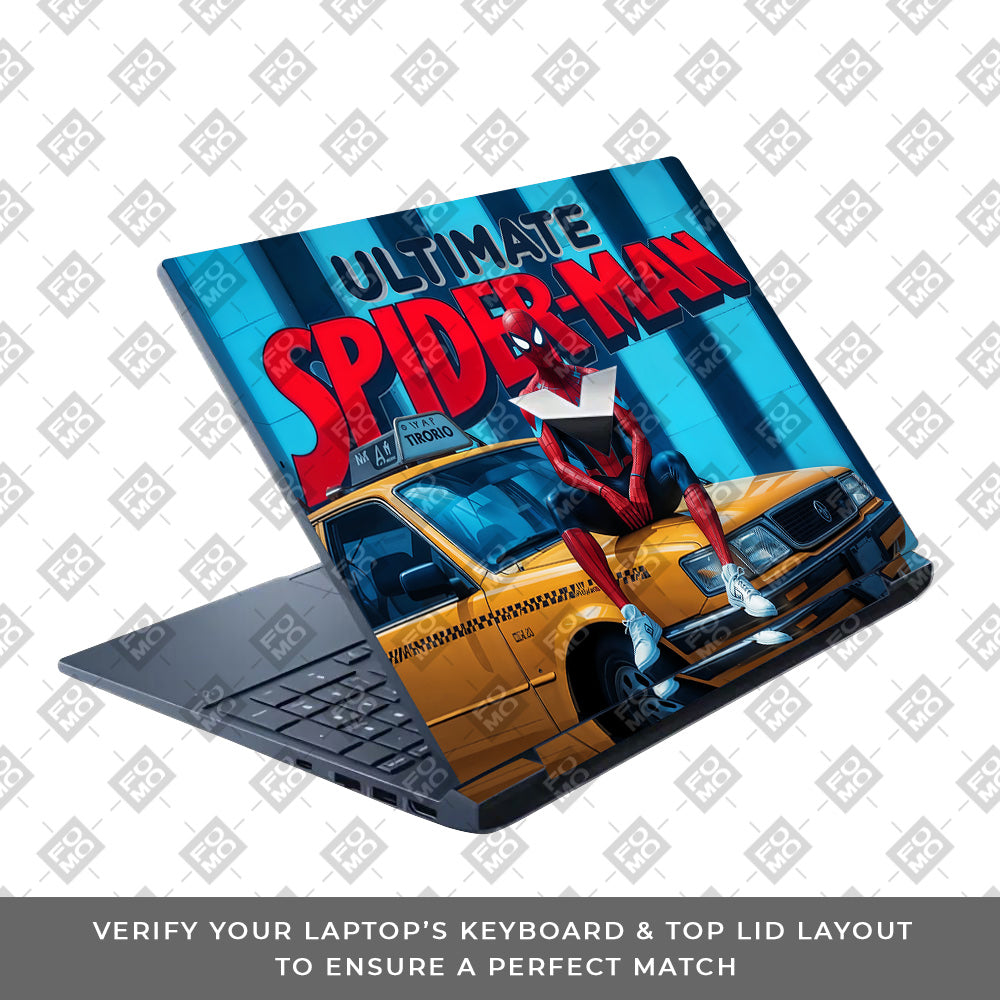 Urban Spiderman HP Victus Laptop Skin
