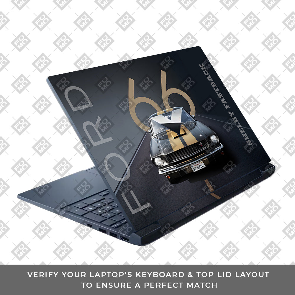 Shelby Mustang GT350H HP Victus Laptop Skin
