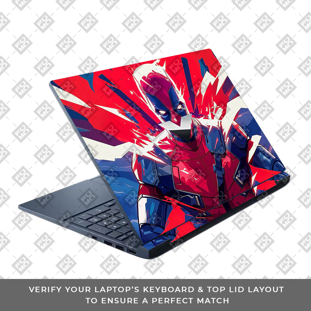 Deadpool Power Burst HP Victus 3D Laptop Skin