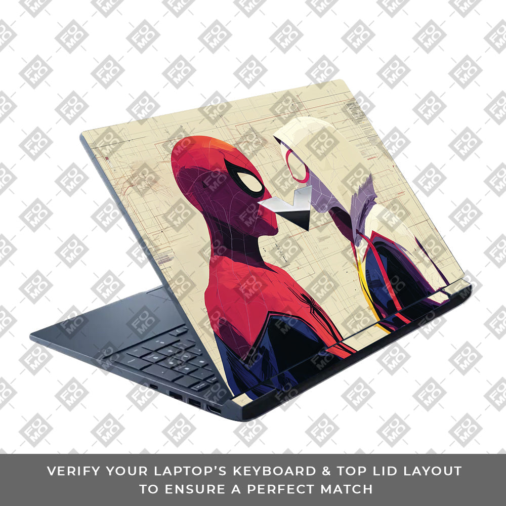 Spider Man X Spider Gwen HP Victus Laptop Skin