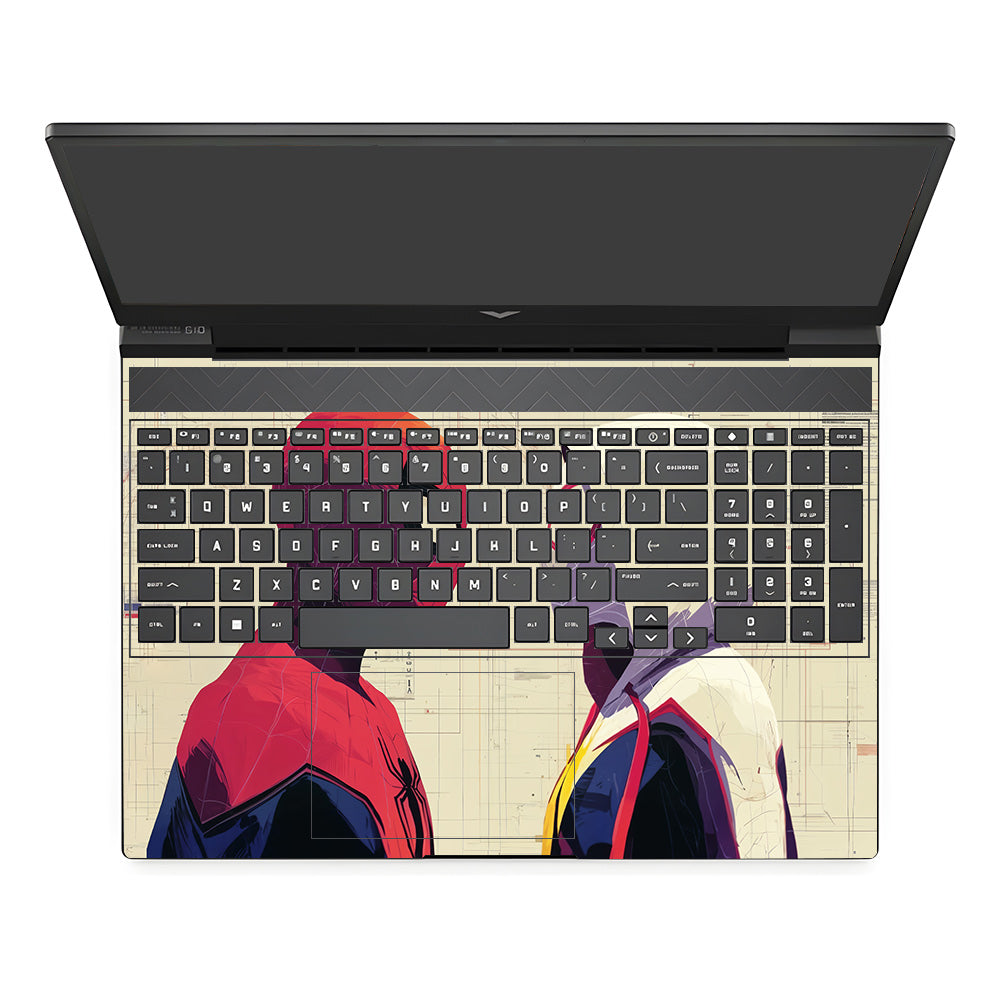 Spider Man X Spider Gwen HP Victus Laptop Skin