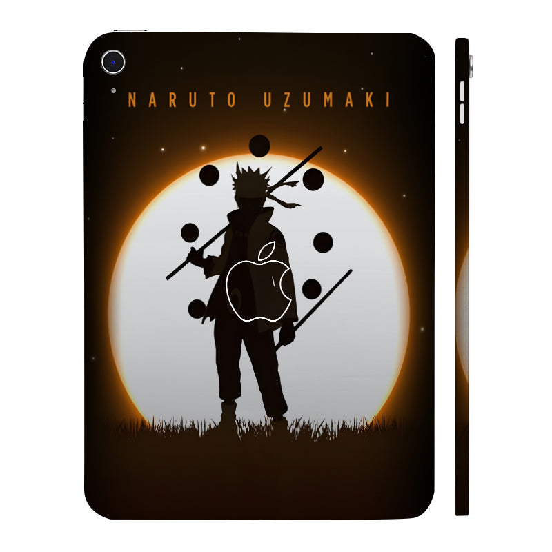 Apple iPad 10th Gen 2022 Uzumaki Naruto Anime Tablet Skins