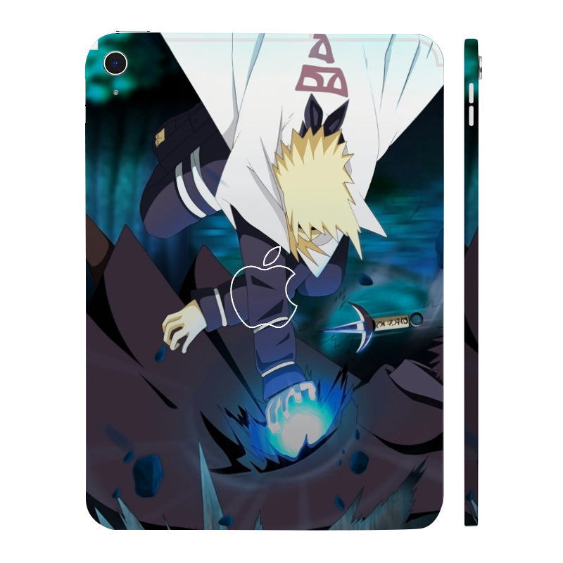 Apple iPad 10th Gen 2022 Minato & Obito Anime Tablet Skins