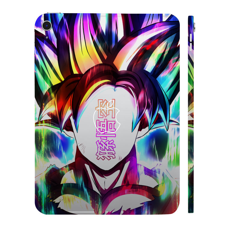 Apple iPad 10th Gen 2022 Super Saiyan Mode Anime Tablet Skins