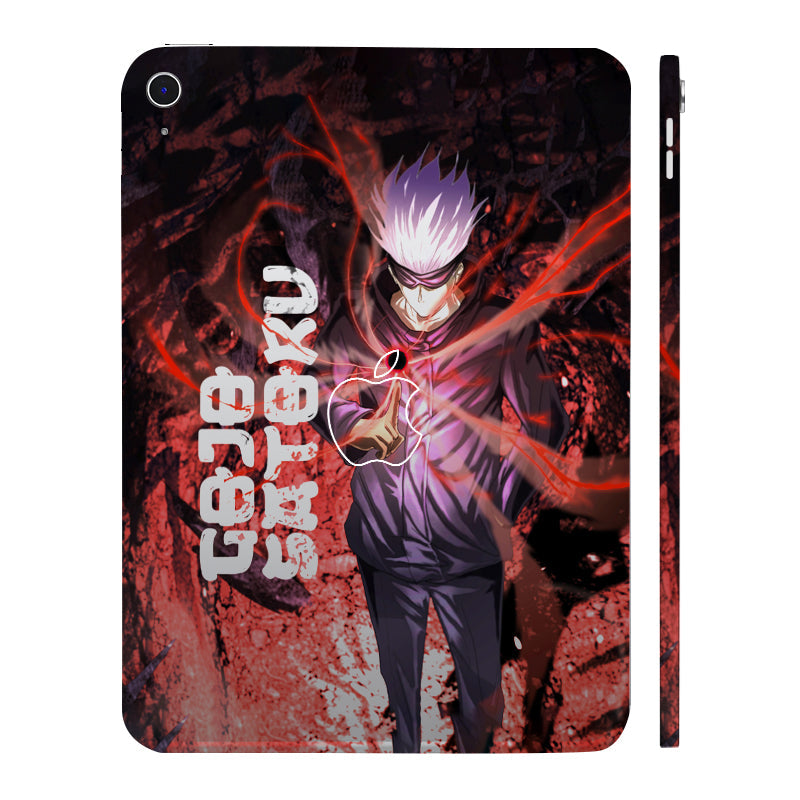 Apple iPad 10th Gen 2022 Gojo Satoru Anime Tablet Skins
