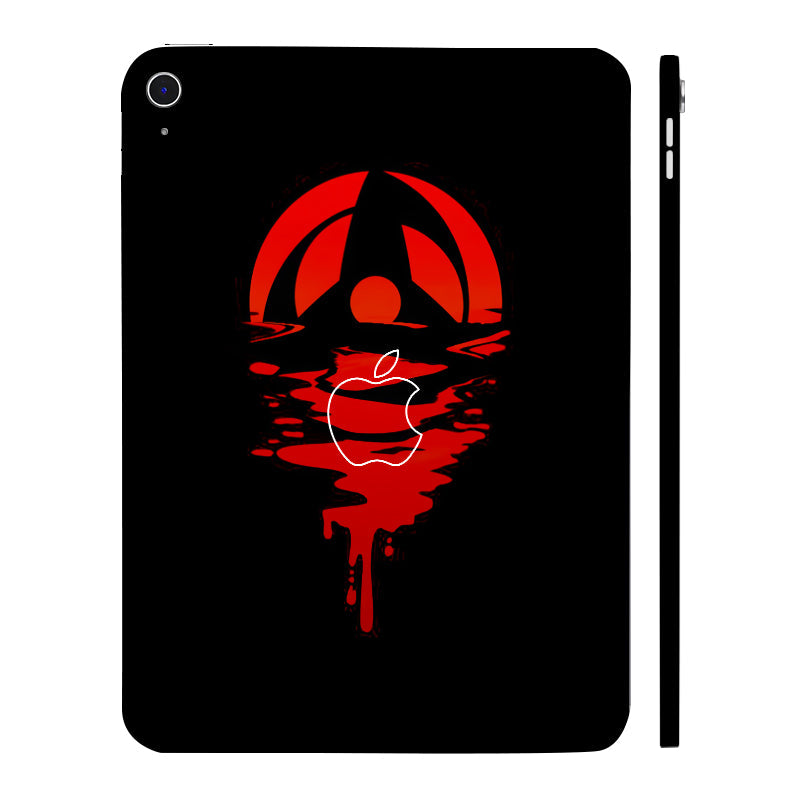 Apple iPad 10th Gen 2022 Mangekyo Sharingan Naruto Anime Tablet Skins