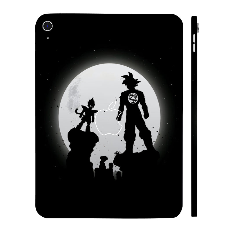 Apple iPad 10th Gen 2022 Goku and Vegeta Duel Anime Tablet Skins
