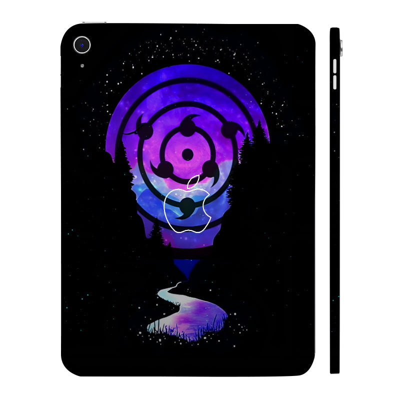 Apple iPad 10th Gen 2022 Rinnegan Naruto Anime Tablet Skins
