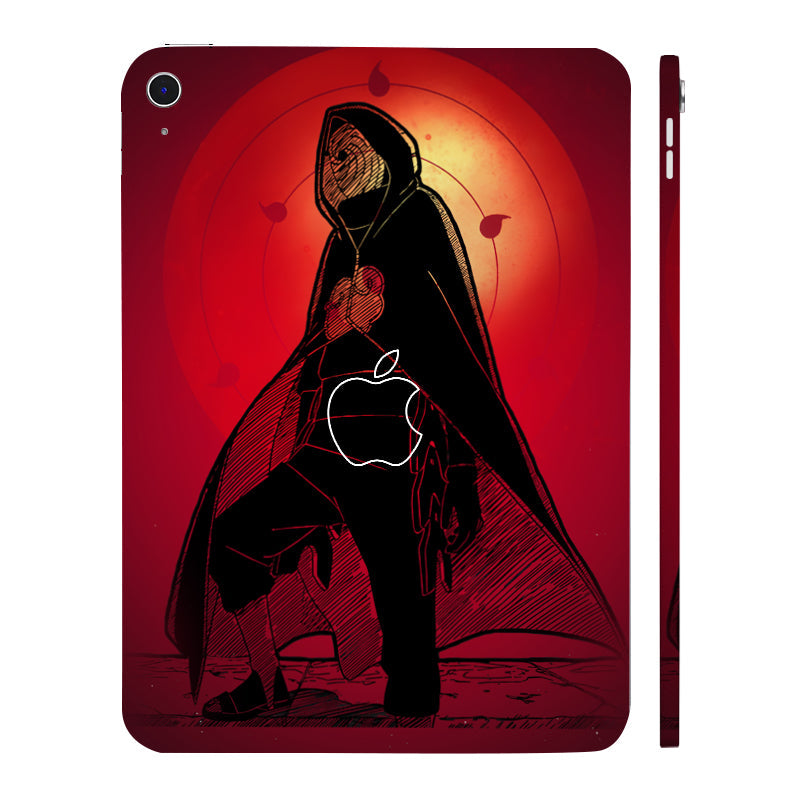Apple iPad 10th Gen 2022 Tobi Akatsuki Anime Tablet Skins