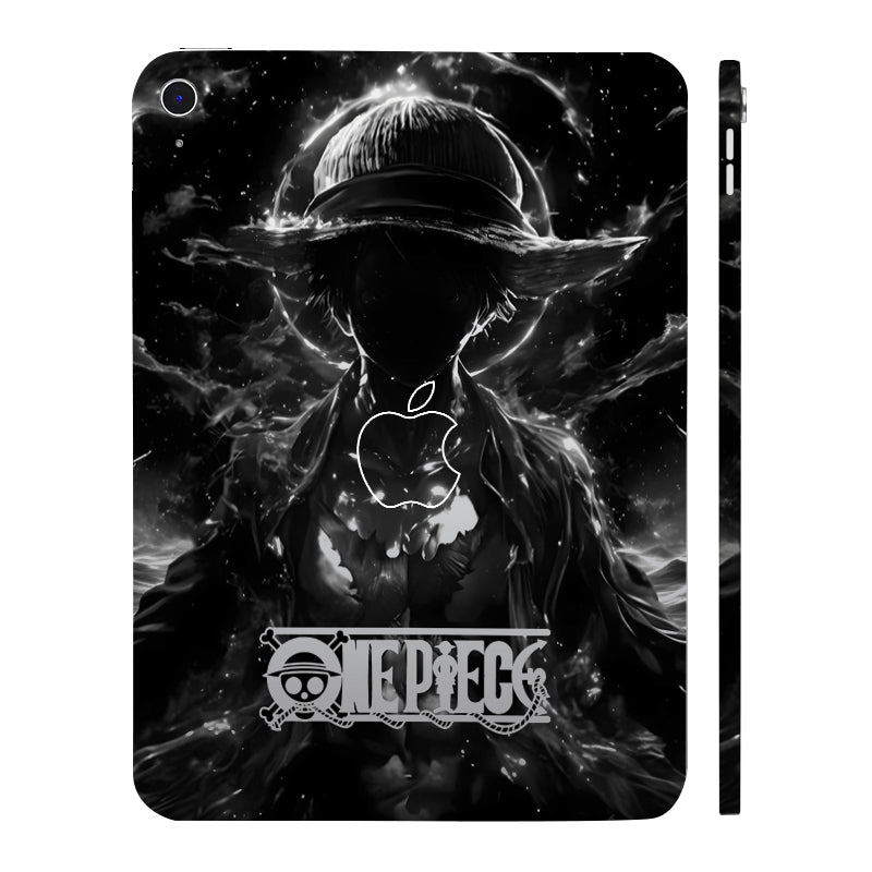 Apple iPad 10th Gen 2022 Luffy in Galactic Shadows Anime Tablet Skins