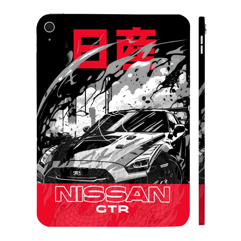 Apple iPad 10th Gen 2022 Nissan GTR Thrill Cars & Bikes Tablet Skins