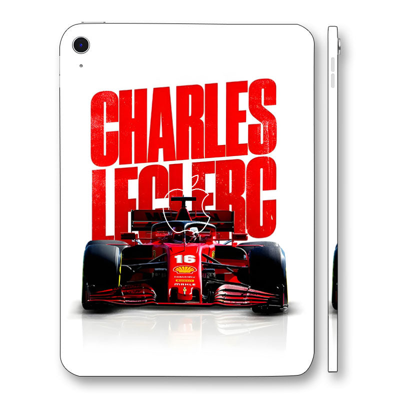 Apple iPad 10th Gen 2022 Charles Leclerc Ferrari Cars & Bikes Tablet Skins