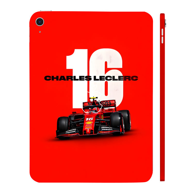 Apple iPad 10th Gen 2022 16 Charles Leclerc Cars & Bikes Tablet Skins