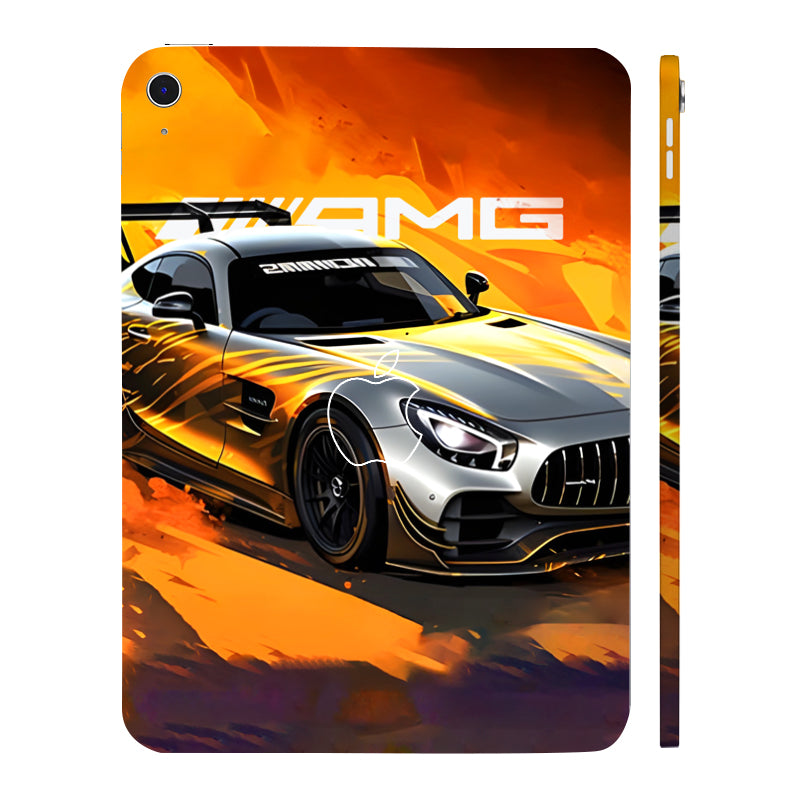 Apple iPad 10th Gen 2022 Mercedes AMG GT Cars & Bikes Tablet Skins