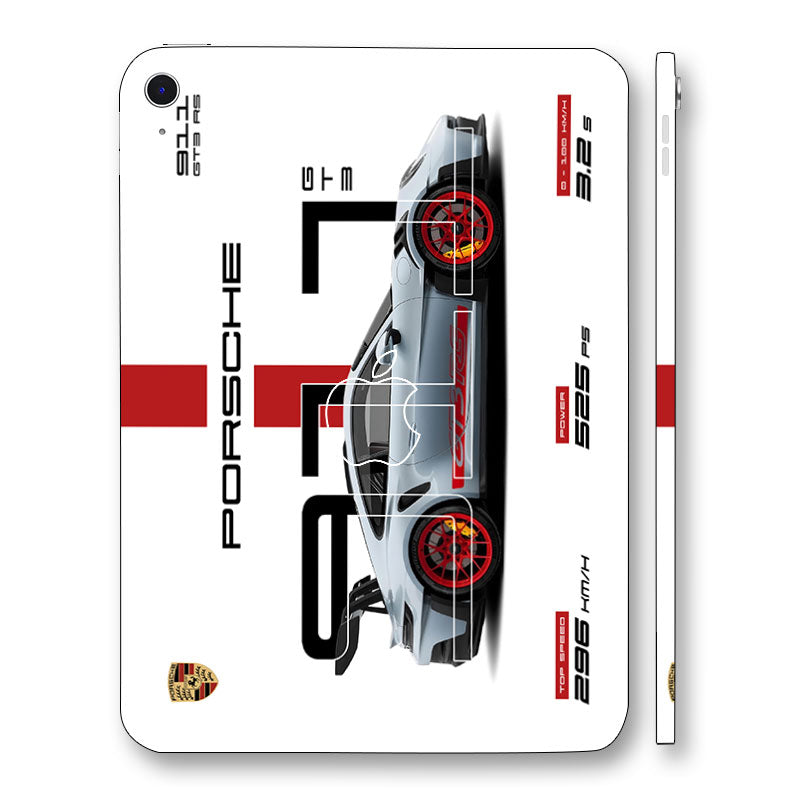 Apple iPad 10th Gen 2022 Porsche 911 GT3 RS Cars & Bikes Tablet Skins