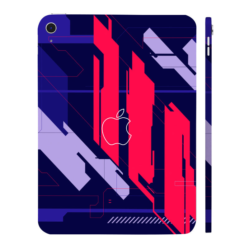 Apple iPad 11th Gen 2025 Retro Innovative Illustration Tablet Skins