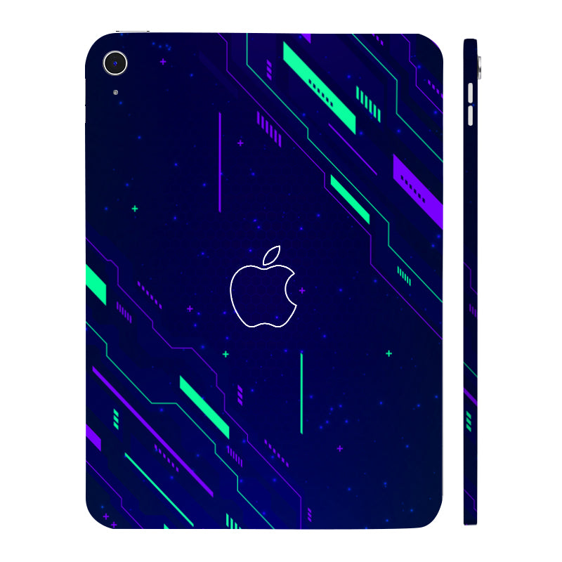 Apple iPad 10th Gen 2022 Abtsract Gradient Tablet Skins