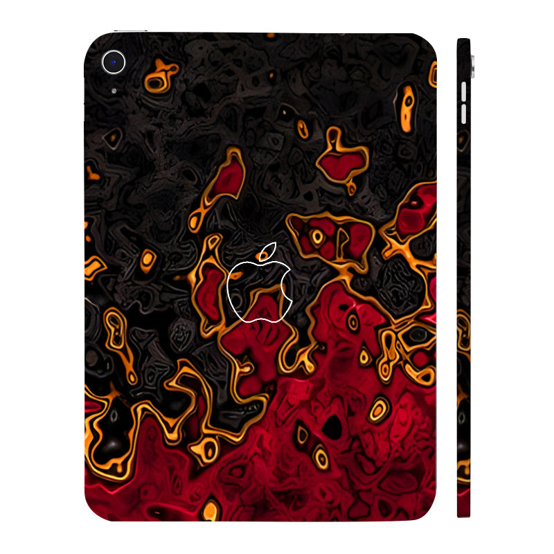 Apple iPad 10th Gen 2022 Molten Veins Tablet Skins