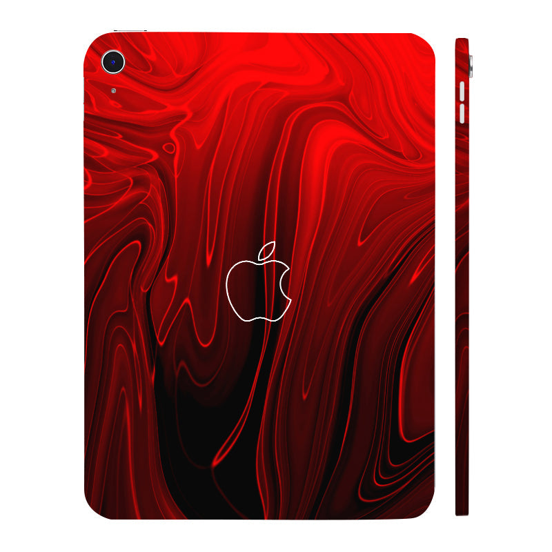 Apple iPad 10th Gen 2022 Fiery Waves Tablet Skins