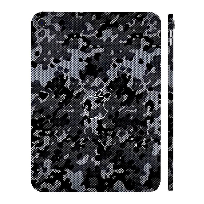 Apple iPad 10th Gen 2022 Stealth Grey Camo Tablet Skins