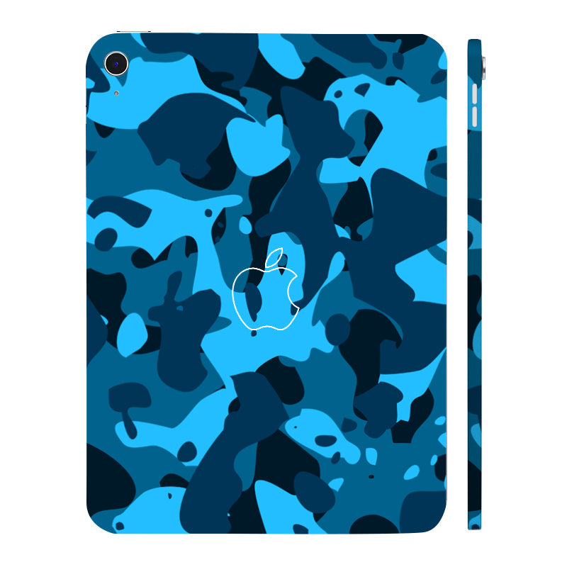 Apple iPad 11th Gen 2025 Deep Ocean Camo Tablet Skins