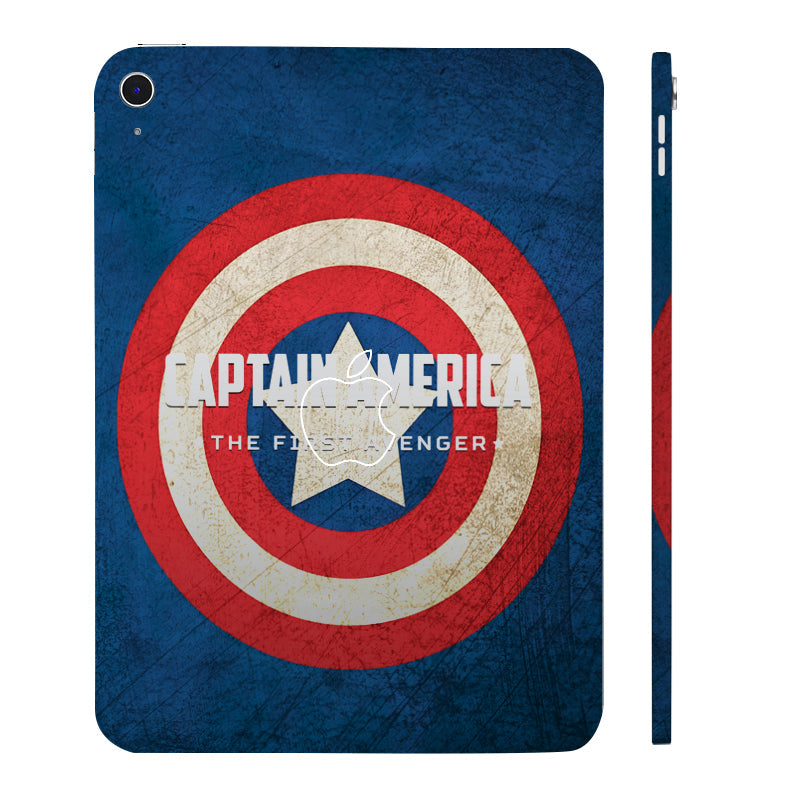 Apple iPad 11th Gen 2025 Captain America Movies Tablet Skin