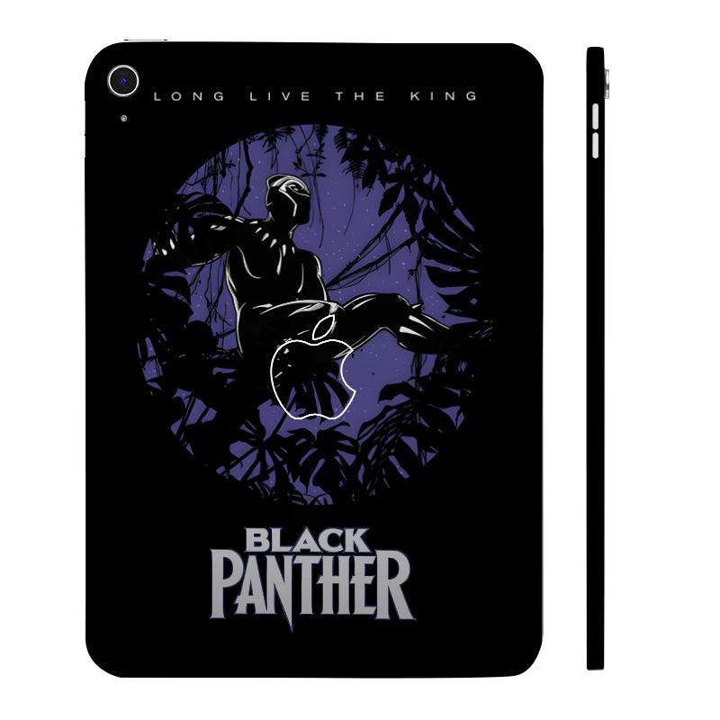 Apple iPad 10th Gen 2022 Black Panther in Black Movies Tablet Skins