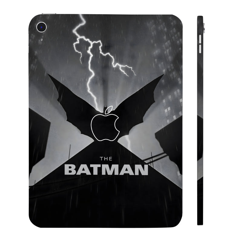 Apple iPad 10th Gen 2022 The Batman in Black and White Movies Tablet Skins