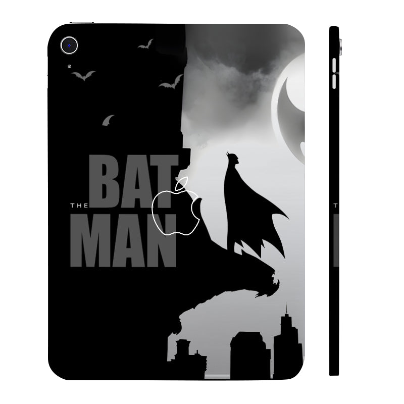 Apple iPad 10th Gen 2022 The Batman in BW Movies Tablet Skins
