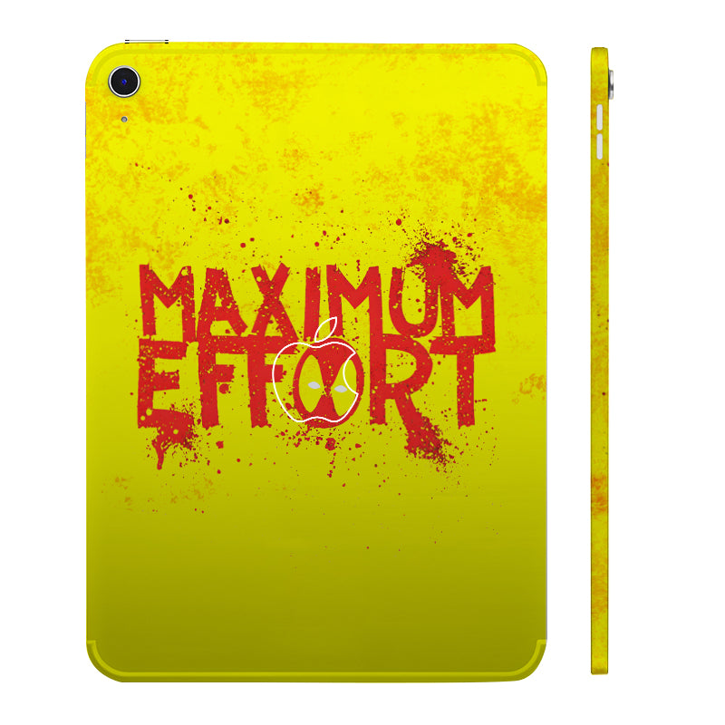 Apple iPad 10th Gen 2022 Deadpool Maximum Effort Movies Tablet Skins