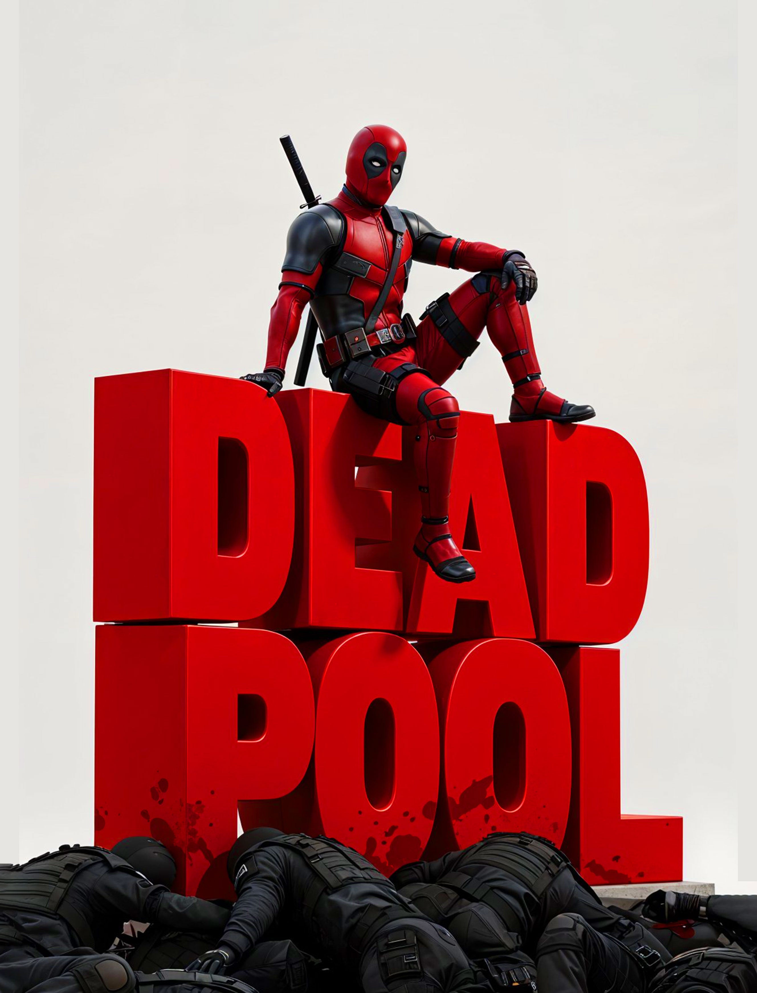 Apple iPad 10th Gen 2022 Deadpool Overkill Mode Movies Tablet Skins