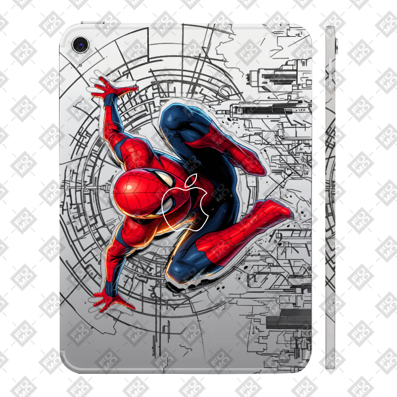 Apple iPad 10th Gen 2022 Transparent Web of Destiny Tablet Skin
