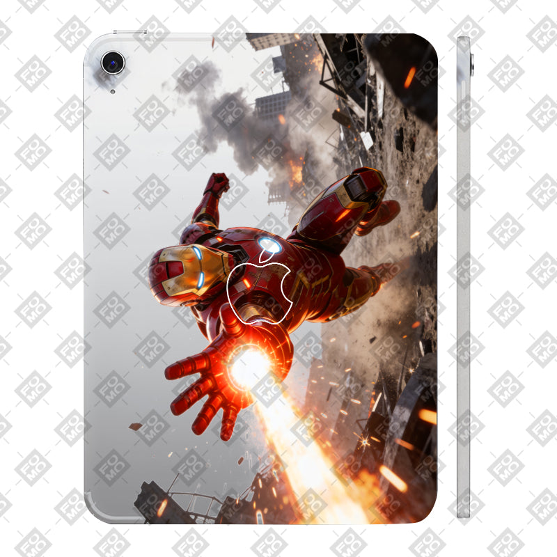 Apple iPad 10th Gen 2022 Transparent Iron Fist Tablet Skin