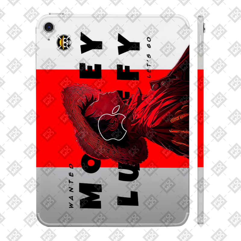 Apple iPad 10th Gen 2022 Transparent Pirate King Tablet Skin