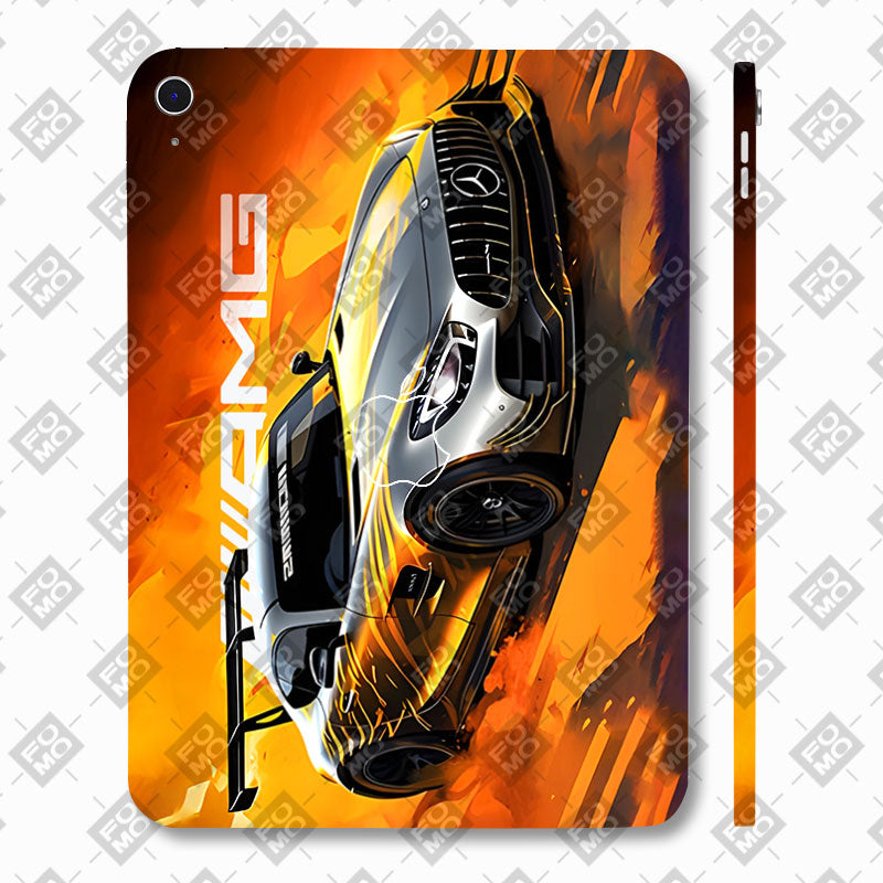 Apple iPad 11th Gen 2025 Mercedes AMG GT Cars & Bikes Tablet Skins