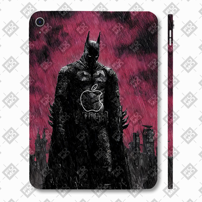 Apple iPad 11th Gen 2025 Dark Knight Rainfall Tablet Skins