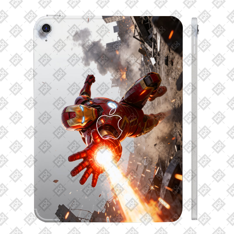 Apple iPad 11th Gen 2025 Transparent Iron Fist Tablet Skin