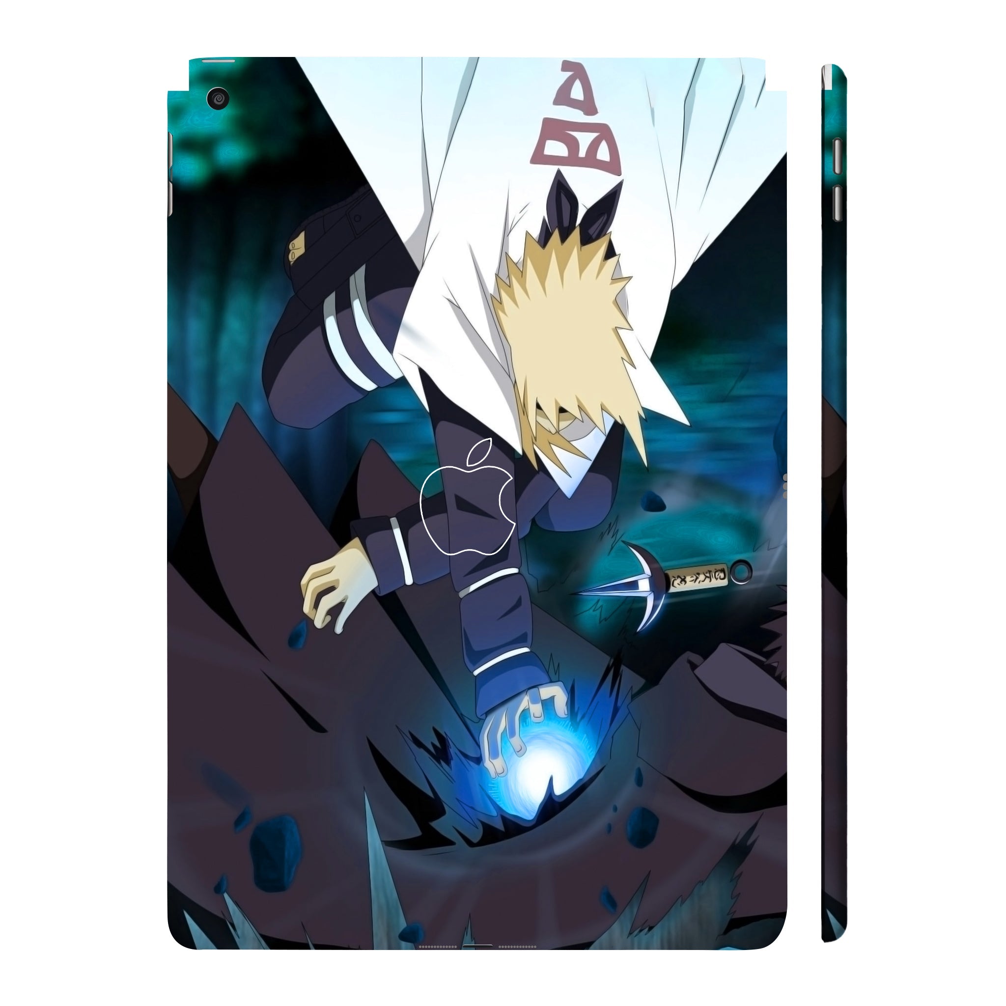 Apple iPad 9th Gen 2021 Minato & Obito Anime Tablet Skins